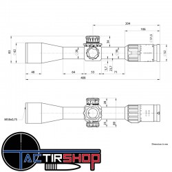 Lunette de tir Kahles K540i DLR 5-40x56i SKMR4+ CCW Dérive à droite www.tactirshop.fr