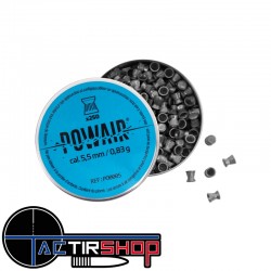 250 Plombs Plat Powair 5.5mm www.tactirshop.fr