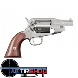 Revolver à Poudre Noire Pietta REMINGTON 1858 RM Nickelé Mod Martial RBN443ML cal 44PN www.tactirshop.fr