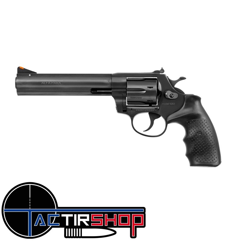 Revolver Alfaproj Modèle 9261 Noir 6" 9x19 www.tactirshop.fr