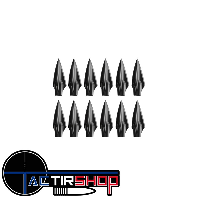 Embout de flèche - Barnett - Hélicoïdale Demun x12 www.tactirshop.fr
