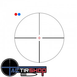Lunette de battue KONUS M-30 1-4X24 German 4 Lumineux Rouge-Bleu www.tactirshop.fr