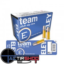 Eley Team 22lr 40 Gr par 50 www.tactirshop.fr