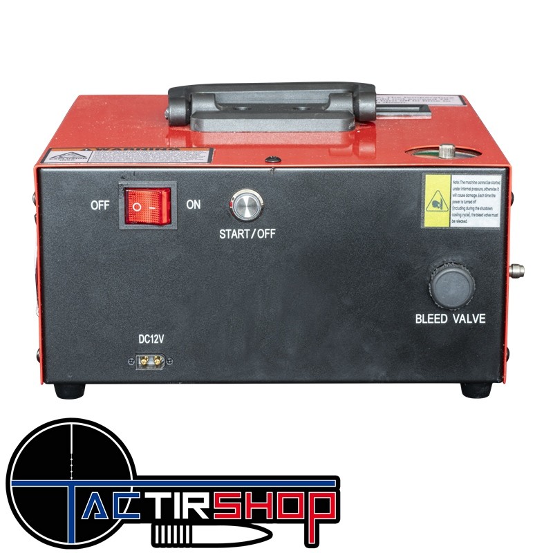 Compresseur haute pression pour carabines et pistolets PCP Powair www.tactirshop.fr