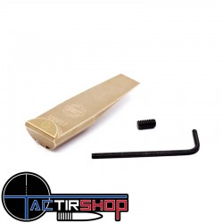 Bouchon de poignée en laiton lourd Eemann Tech Heavy Brass Feed Grip Plug for Glock 17 Gen4/5 www.tactirshop.fr