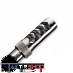 Frein de bouche Area 419 Hellfire MATCH Self Timing Muzzle Brake 6,5mm Raw Stainless www.tactirshop.fr
