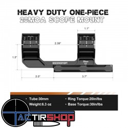 Montage Cantilever Heavy Duty DISCOVERYOPT 34 mm 20 Moa www.tactirshop.fr
