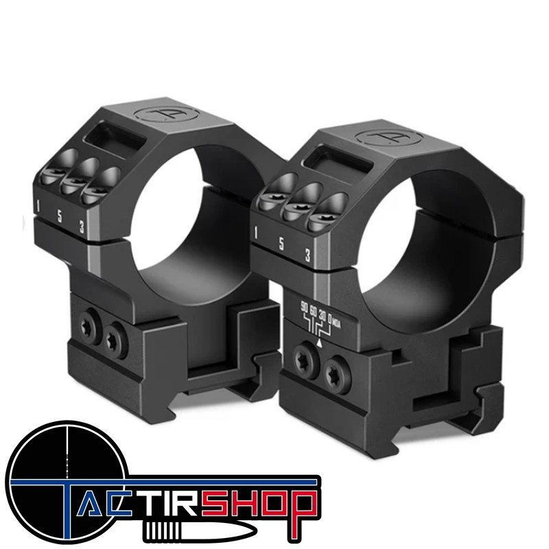 Colliers Inclinaison réglables 30/60/90 moa DISCOVERYOPT 7075 34 mm Haut 1.35" Picatinny www.tactirshop.fr