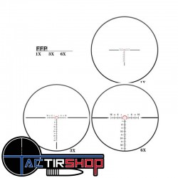 Lunette de tir DISCOVERYOPT ED-AR 1-6X24 IR FFP-MIL LPVO www.tactirshop.fr