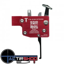 Détente TriggerTech Diamond Tikka - Straight Flat (PVD Black) www.tactirshop.fr