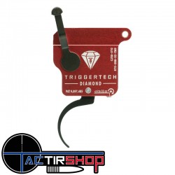 Détente TriggerTech Diamond Rem 700 Right - No bolt release - Curved Pro (PVD Black) www.tactirshop.fr