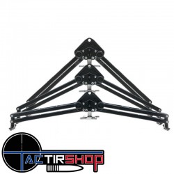 Bipied Tier One FTR Aluminium Gris Picatinny www.tactirshop.fr