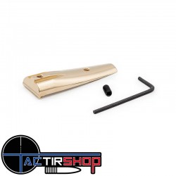 Bouchon de poignée en laiton lourd Eemann Tech Heavy Brass Feed Grip Plug for Glock 17 Gen6 www.tactirshop.fr