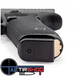 Bouchon de poignée en laiton lourd Eemann Tech Heavy Brass Feed Grip Plug for Glock 17 Gen6 www.tactirshop.fr