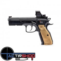 Repose pouces Eemann Tech Shielded Thumb Rest Slide Stop for CZ Shadow 2 www.tactirshop.fr