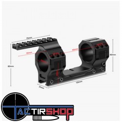 Montage Monobloc AKRA ORYX Pro Mount 34 mm 20 Moa Black www.tactirshop.fr