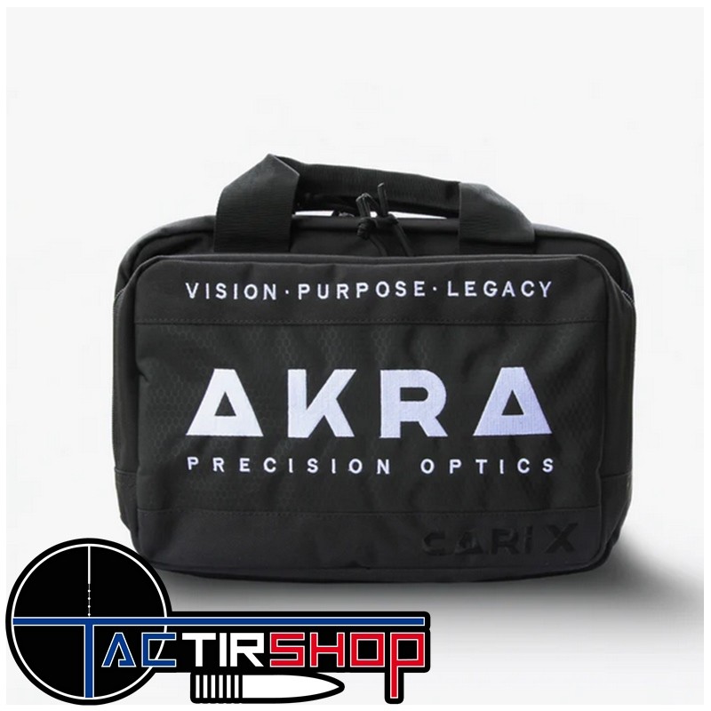 Sac de tir AKRA CARI X Pistol Bag Midnight Black www.tactirshop.fr
