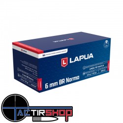 Munition Lapua Scenar 6mm BR Norma 105gr boite de 50 www.tactirshop.fr