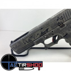 Pistolet GLOCK 17 Gen 4 cal.9x19 Custom France Occasion www.tactirshop.fr