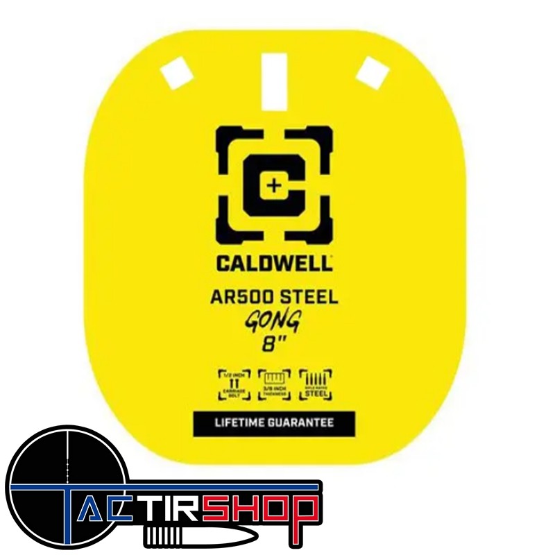 Gong Caldwell AR500 8" www.tactirshop.fr