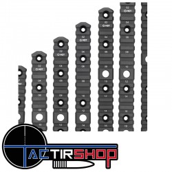 Rail M-lok MDT 1.5" - 3.81cm - 3 slots www.tactirshop.fr