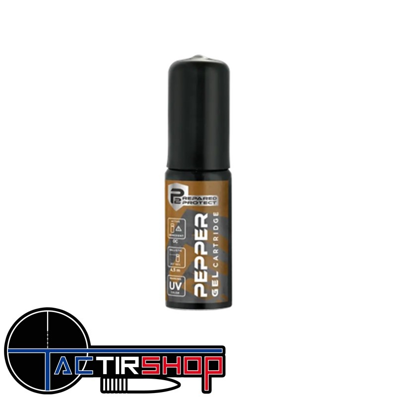 Bombe PGS 11 ml au GEL POIVRE pour Umarex T4E PGS-II www.tactirshop.fr