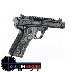 Pistolet RUGER MARK IV 22/45 LITE Noir calibre 22 lr www.tactirshop.fr