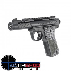 Pistolet RUGER MARK IV 22/45 LITE Noir calibre 22 lr www.tactirshop.fr