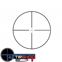 Lunette de chasse KONUS KonusPro LZ-30 2.5-10X50 30/30 Croix Flottante Lumineux Rouge-Bleu www.tactirshop.fr
