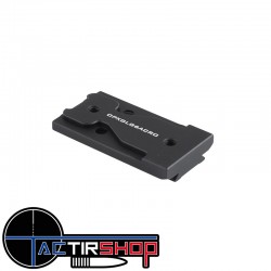 Plaque adaptatrice point rouge Acro Toni System Baseplate Aimpoint Acro footprint for Glock 17-19-45-49 gen.6 www.tactirshop.fr