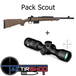 Pack Scout Carabine CVA Cascade SR-80 308 Win + lunette Vortex Crossfire HD 1.5-5.5x32 Scout www.tactirshop.fr