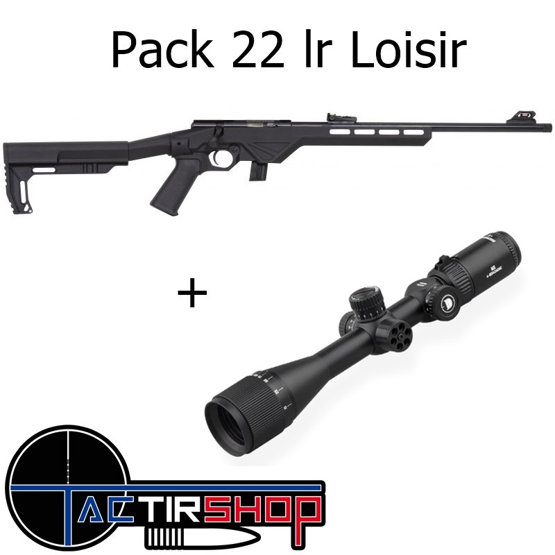 Pack Loisir 22 lr Carabine Citadel TRAKR 22 lr + lunette DiscoveryOpt MS4 4-16x42
