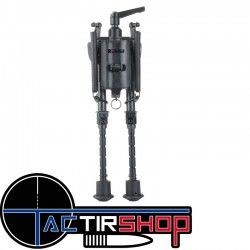 Bipied carbone pivotant style harris 16 à 23 cm www.tactirshop.fr