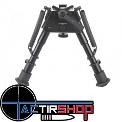Bipied tactique pivotant style harris avec conversion picatinny 16 à 23 cm www.tactirshop.fr