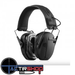 Casque anti-bruit électronique Savior Apollo – Obsidian Black (noir)