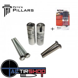 Kit bedding CZ 457 Profiled Pillar Bedding DELUXE KIT with Devcon and STAINLESS Action Screws