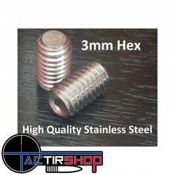 Vis de fixation de canon CZ 457 Replacement Upgraded High Quality STAINLESS STEEL Barrel Set Screws