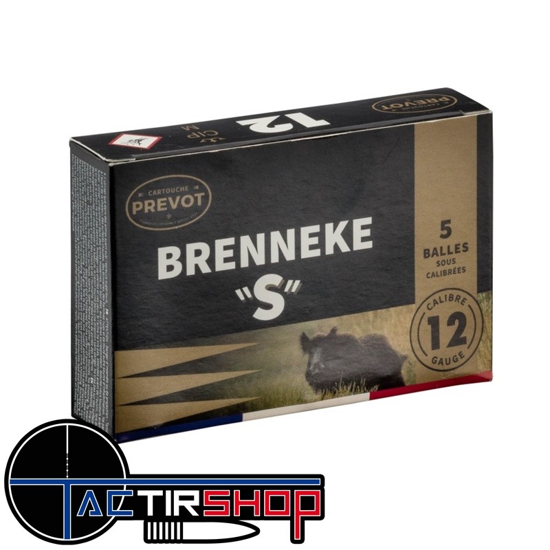 copy of Balle PREVOT Brenneke ‘S’ 12/76 demi-blindée – 24 g par 5