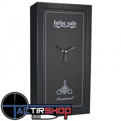 Armoire forte INFAC Présidential  PT23 - 23 armes - coffre intérieur - étagères amovibles