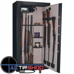 Armoire forte INFAC Présidential  PT23 - 23 armes - coffre intérieur - étagères amovibles