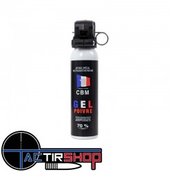 Bombe lacrymogène anti agression GEL RED PEPPER Poignée standard 100ml