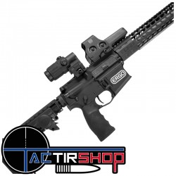 Poignée ERGO TACTICAL DELUXE SUREGRIP® TDX-0 Plat Top avec Angle Zero www.tactirshop.fr