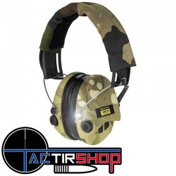 Casque actif Msa Sordin supreme pro x led camo www.tactirshop.fr