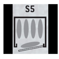 Armoire forte INFAC SENTINEL S5 5 ARMES www.tactirshop.fr