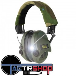 Casque actif Msa Sordin supreme pro x led vert OD www.tactirshop.fr