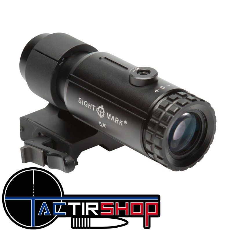 Magnifier Sightmark T5 Tactical rabattable sur le côté www.tactirshop.fr
