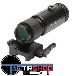 Magnifier Sightmark T5 Tactical rabattable sur le côté www.tactirshop.fr