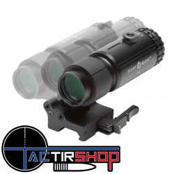 Magnifier Sightmark T5 Tactical rabattable sur le côté www.tactirshop.fr