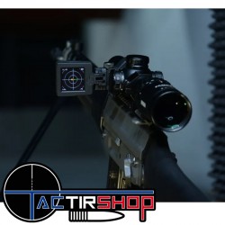 Collier de montage sur optique système d'entrainement au tir TPD avec adaptateurs pour 1" - Ø30 - Ø34 www.tactirshop.fr