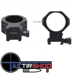 Collier Vector Optics Picatinny à Élévation Réglable X-ACCU 34mm www.tactirshop.fr